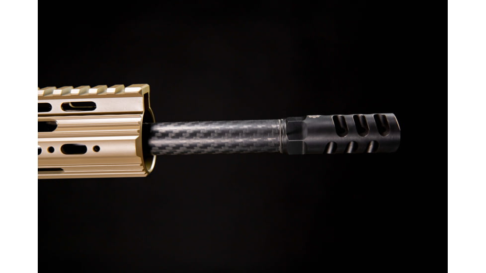 Helix 6 Precision Carbon Fiber 16in 6mm ARC Rifle Barrel, 243cal, 0.75GB, 1-7 Twist, 5/8-24, Black, AR-6ARC7-16R