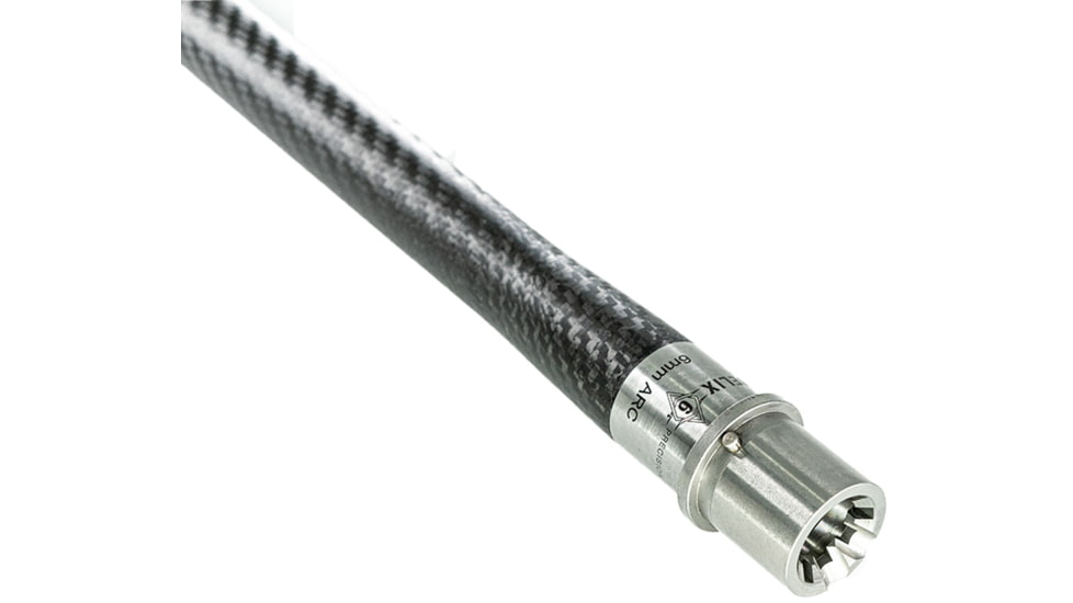 Helix 6 Precision Carbon Fiber 16in 6mm ARC Rifle Barrel, 243cal, 0.75GB, 1-7 Twist, 5/8-24, Black, AR-6ARC7-16R