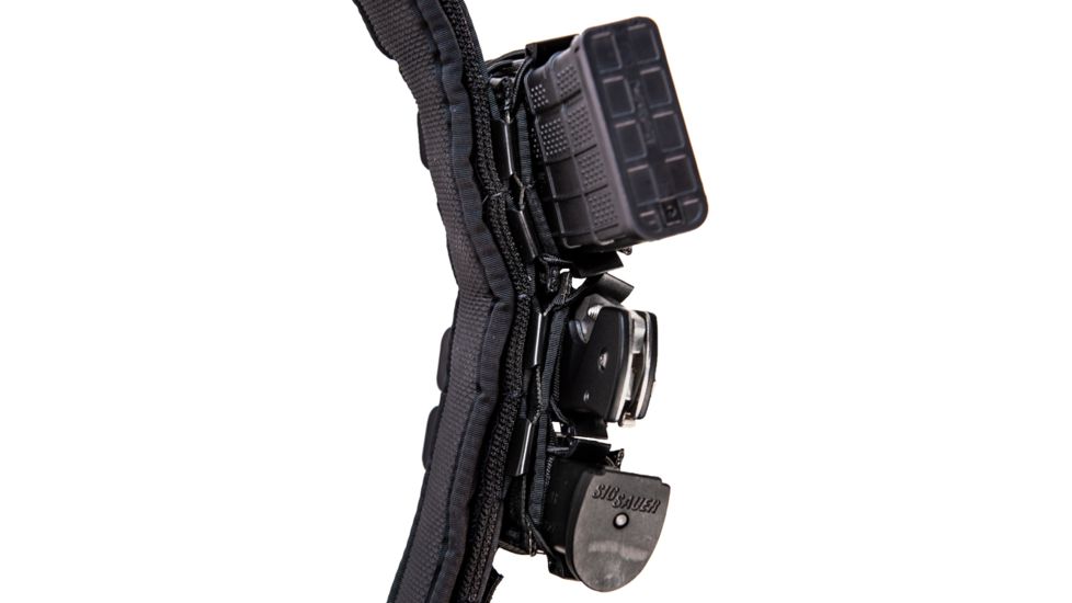 High Speed Gear Operator COBRA IDR 1.75 inch Riggers Belt w/Velcro, Inner Belt, Belt Loops, 28-30 inch Waist, Black, Small, 31OVI0BK