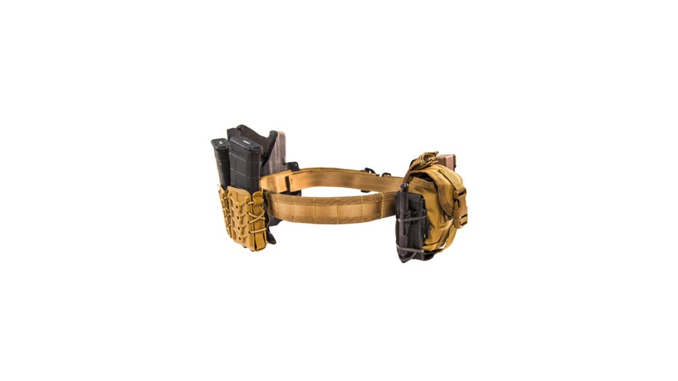 High Speed Gear Operator COBRA IDR 1.75 inch Riggers Belt w/Velcro, Inner Belt, Belt Loops, 28-30 inch Waist, Coyote Brown, Small, 31OVI0CB