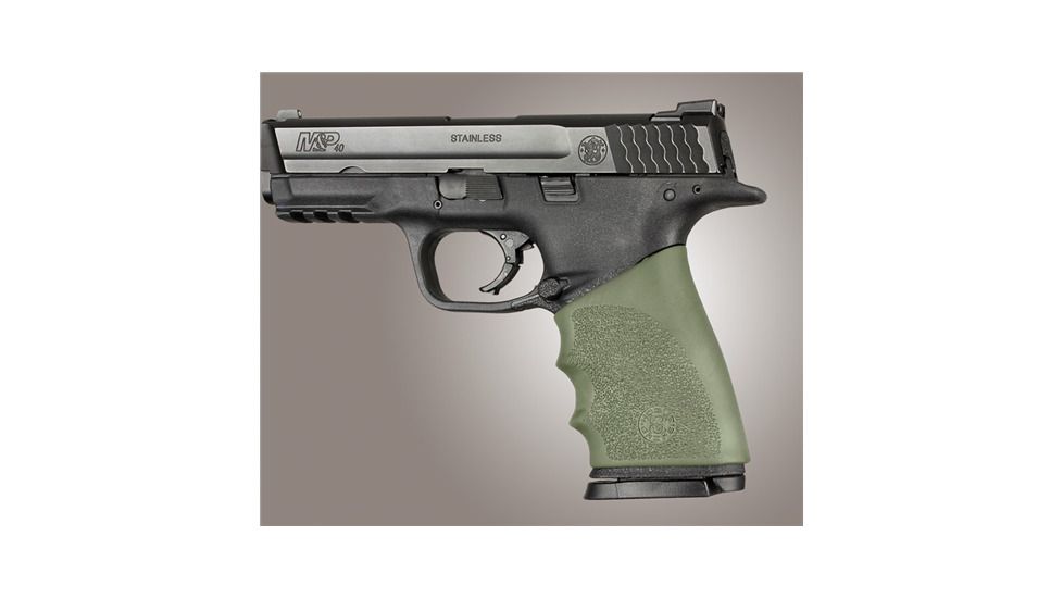 Hogue Handall Grip Sleeve, S&W M&P9, Olive Drab Green 109670