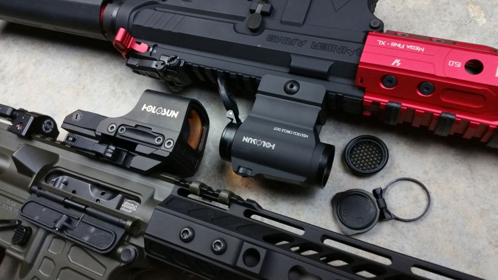 Holosun Paralow HS515CU Micro Red Dot Sight with Solar Power