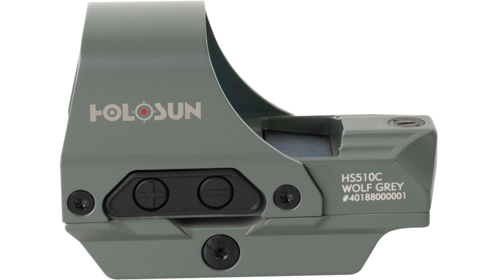 Holosun OPMOD HS510C Red Dot Sight, Red MRS, 2 MOA Dot, Wolf Grey, HS510C-GY