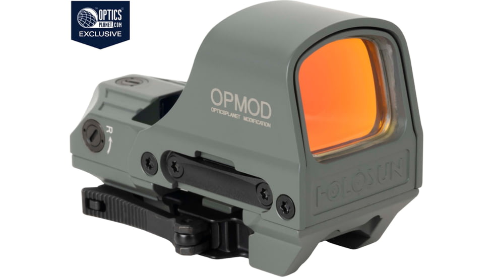 Holosun OPMOD HS510C Red Dot Sight, Red MRS, 2 MOA Dot, Wolf Grey, HS510C-GY