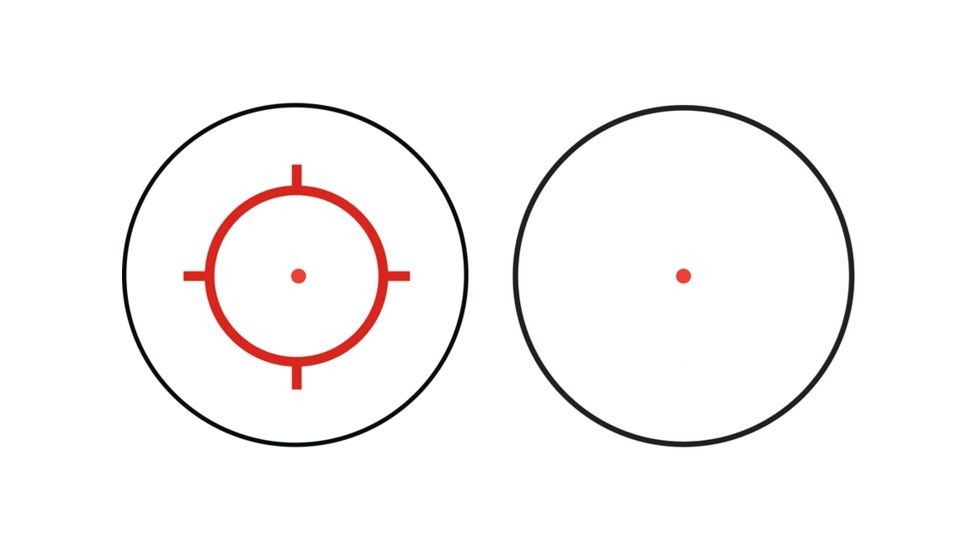 Holosun PARALOW Circle Dot Sight w/High mount, Black, HS515C
