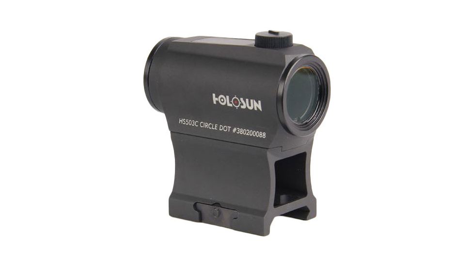 Holosun PARALOW HS503C Circle Dot Sight, Black, 133X54X72mm, HS503C