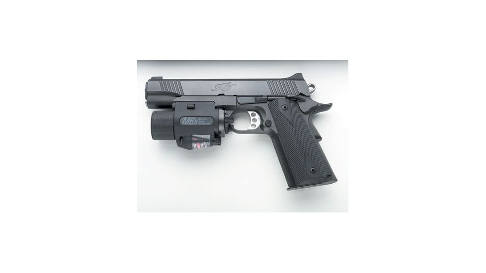 Eotech M-6X Tactical Laser Illuminator Laser-Flashlight Mounted on Kimber Pistol