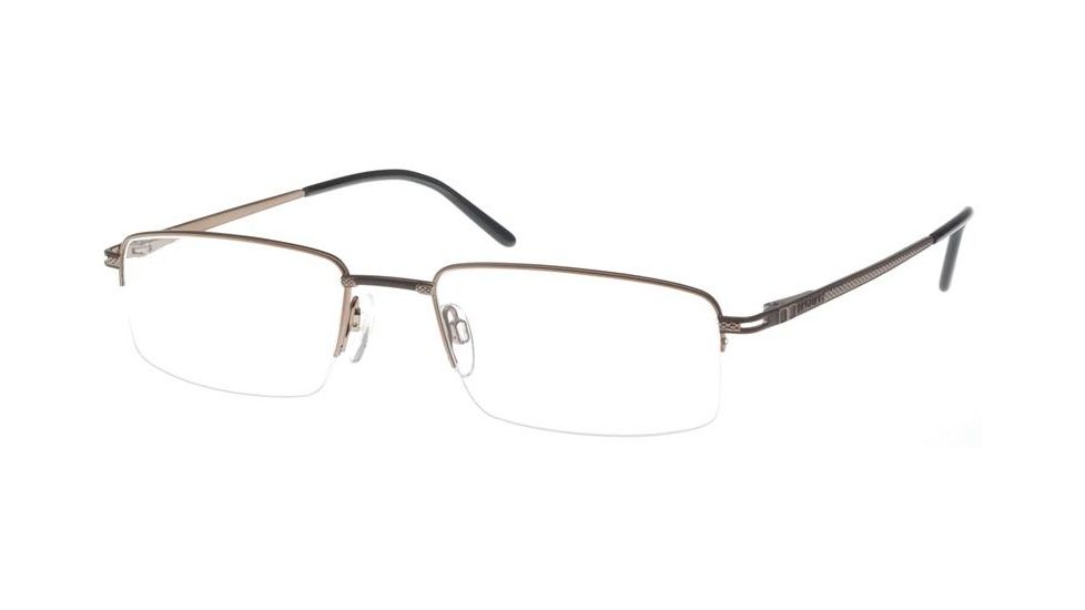 Jaguar Eyeglass Frames 39307, Jaguar 39307 Eyeglasses Styles Brown Frame w/Non-Rx Lenses