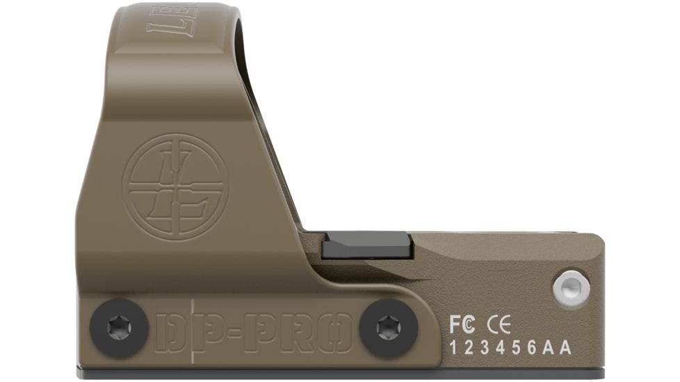 Leupold DeltaPoint Pro Red Dot Sight, 2.5 MOA Red Dot Reticle, No Mount, Dark Earth, 175840