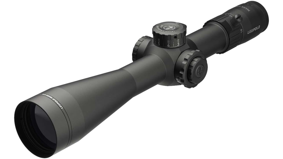 Leupold Mark 4HD 4.5-18x52 Rifle Scope, 34mm Tube, First Focal Plane, Illum. PR1-Mil, Black, Small, 183624