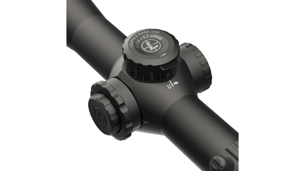 Leupold Mark 4HD 4.5-18x52 Rifle Scope, 34mm Tube, First Focal Plane, Illum. PR1-Mil, Black, Small, 183624