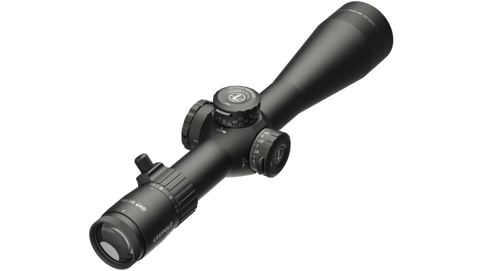 Leupold Mark 4HD 4.5-18x52 Rifle Scope, 34mm Tube, First Focal Plane, PR2-MOA, Black, Small, 183625