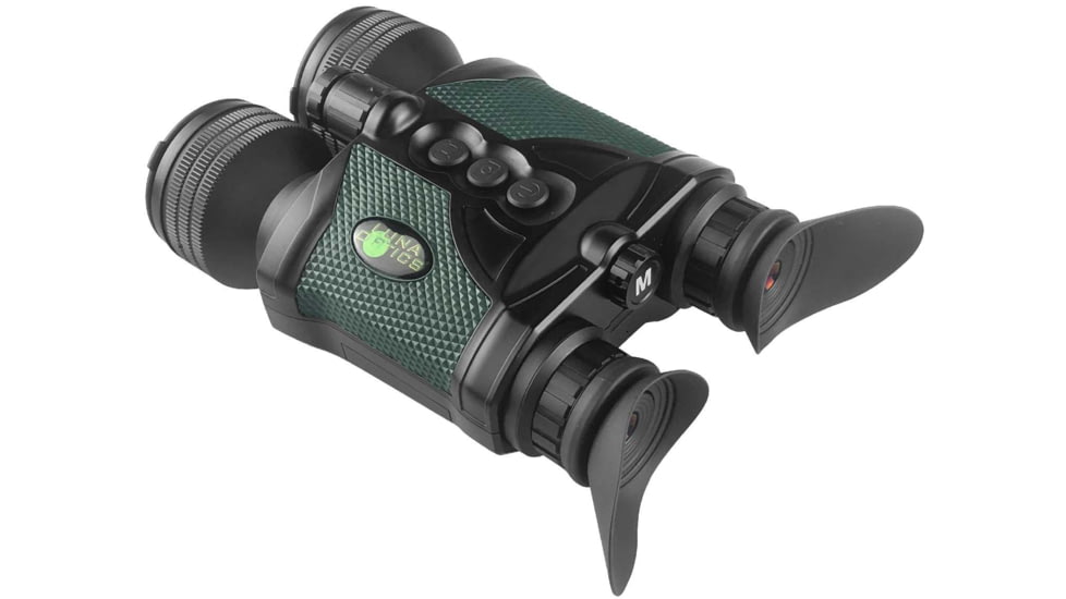 Luna Optics Digital G3 Day-Night Vision Binocular, 6-36x50mm, Q-HD, 1500m LRF, Digital, Built-In IR Illuminator, Black, LN-G3-B50-PRO