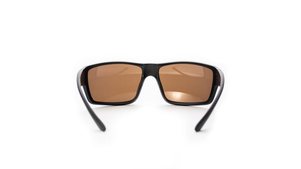 Magpul Industries Summit Sunglasses w/Polycarbonate Lens, Matte Black Frame, Bronze Lens w/ Gold Lens Mirror 250-028-023