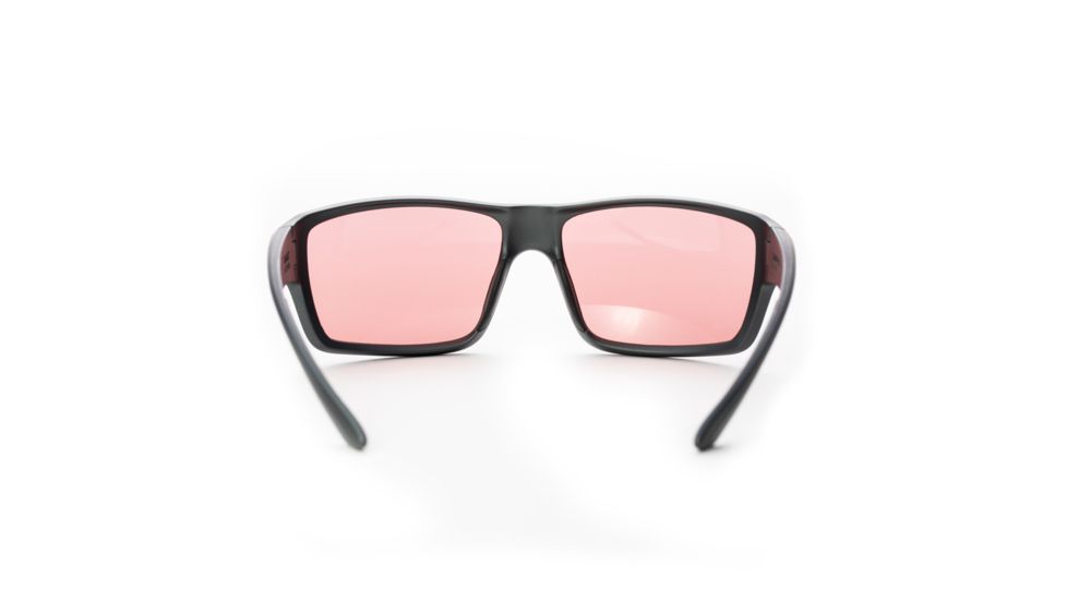 Magpul Industries Summit Sunglasses w/Polycarbonate Lens, Matte Gray Frame, Rose Lens 250-028-024