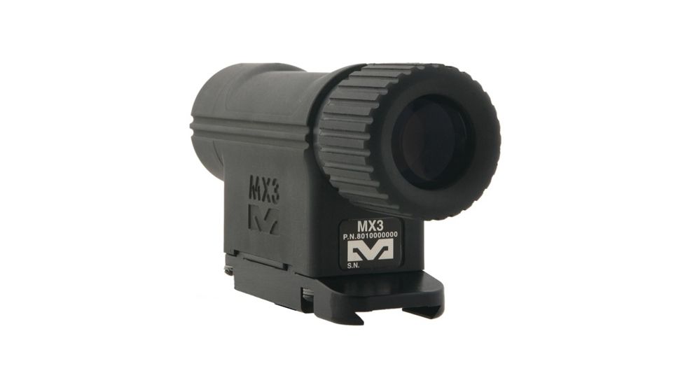 Meprolight Mepro MX3 3x Magnifier for Reflex &amp; Red Dot Sights, Black, MX3