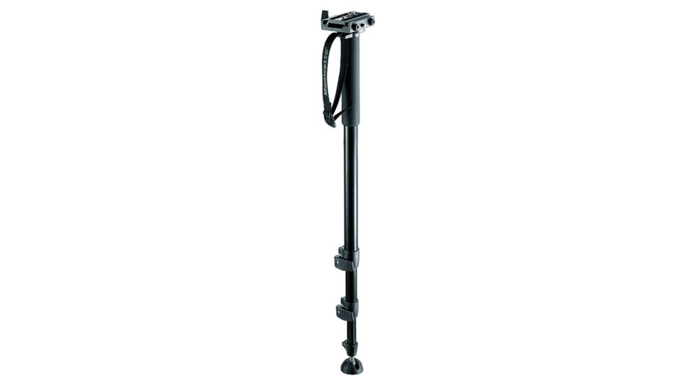 Manfrotto Bogen Video Monopod With Sliding Rapid Connect Plate 501pl ...