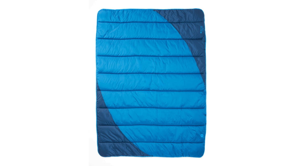 Marmot Trestles Elite Eco Quilt Sleeping Bag, Estate Blue/Classic Blue, Left Zip, 32530-3569-LZ