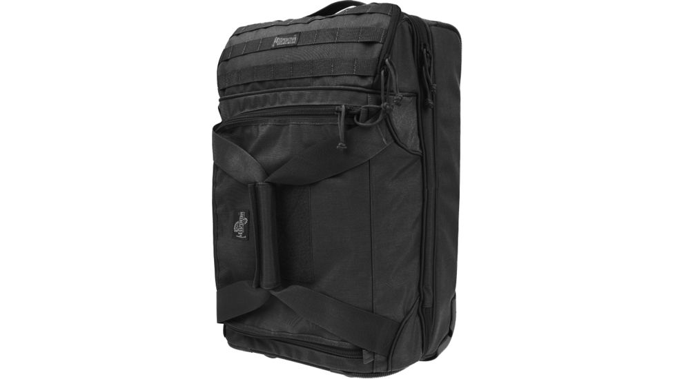 Maxpedition Tactical Rolling Carry-On Luggage, Black 5001B