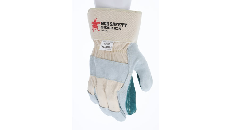 MCR Safety Sidekick Series Gloves, Select Side Split Leather Palm
