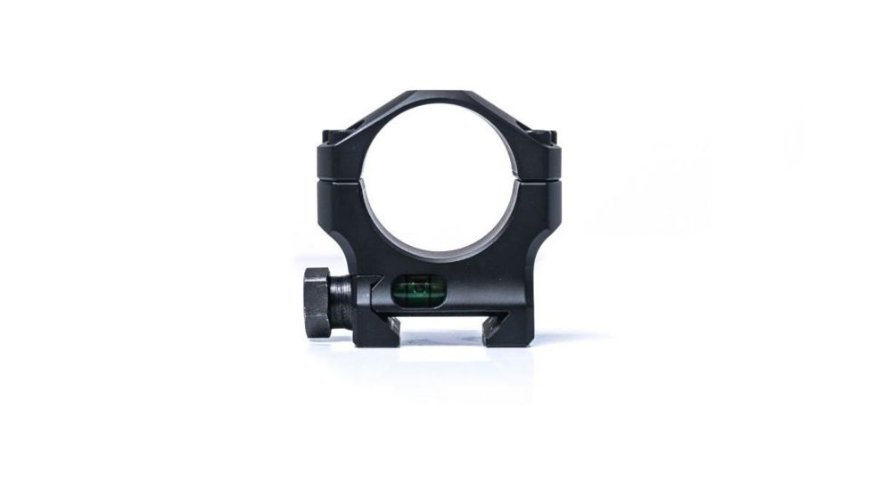 MDT 30mm Elite Scope Ring, 0.820 inch, Low, No Bubble Level, Black 102708-BLK
