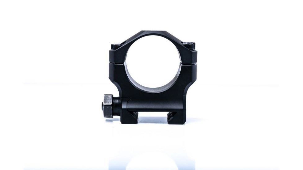 MDT 30mm Elite Scope Ring, 0.820 inch, Low, No Bubble Level, Black 102708-BLK