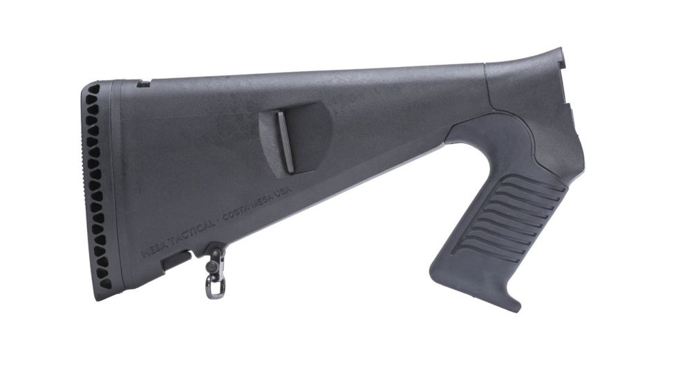 Mesa Tactical Urbino Pistol Grip Stock for Benelli M1/M2, Standard Butt, 12-GA, Black, 12.5in, 90050