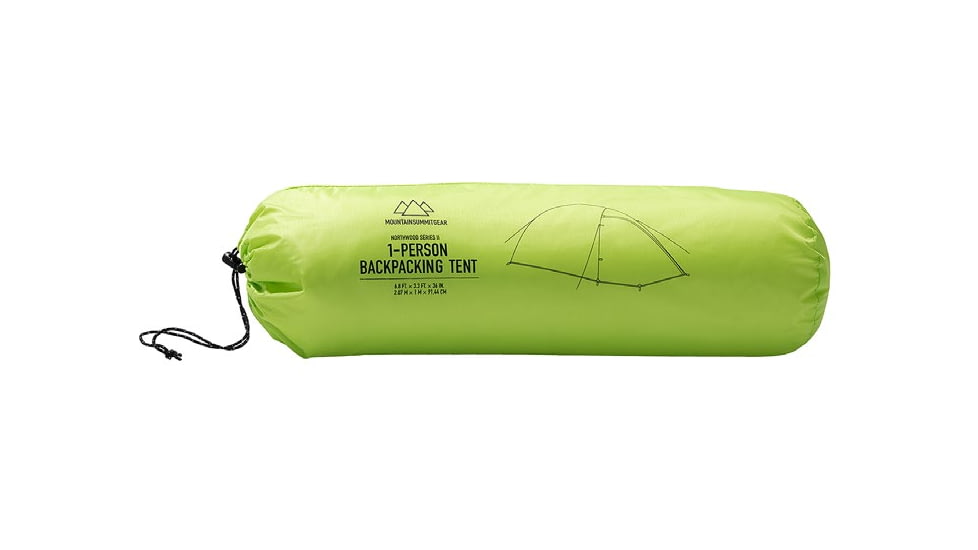 Mountain Summit Gear Northwood Series 2 Tent 1Person Up to 4.96