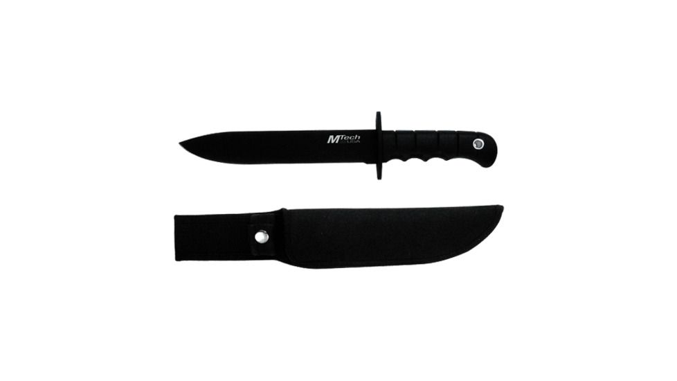 Mtech 14in. Black Blade Hunting Knife MT 092