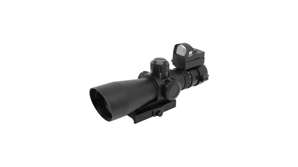 NC Star Mark III Tactical Series 3942G 3-9X42 Compact Rifle Scopes w/ Fully Multi Coated Lenses for Weaver/Picatinny