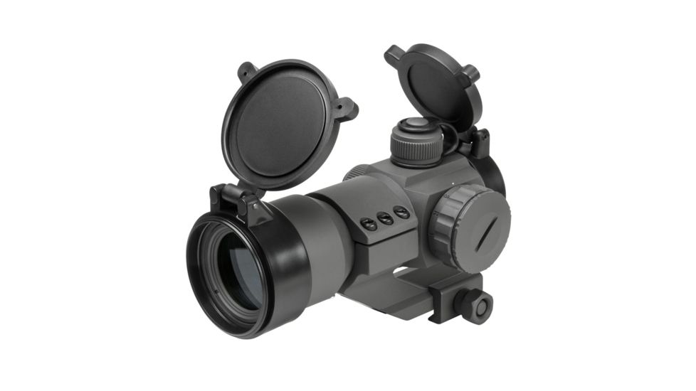 NcSTAR Tactical 1X35mm Red Dot Sight w/Red,Green,Blue Dot, Urban Gray, DRGB135U