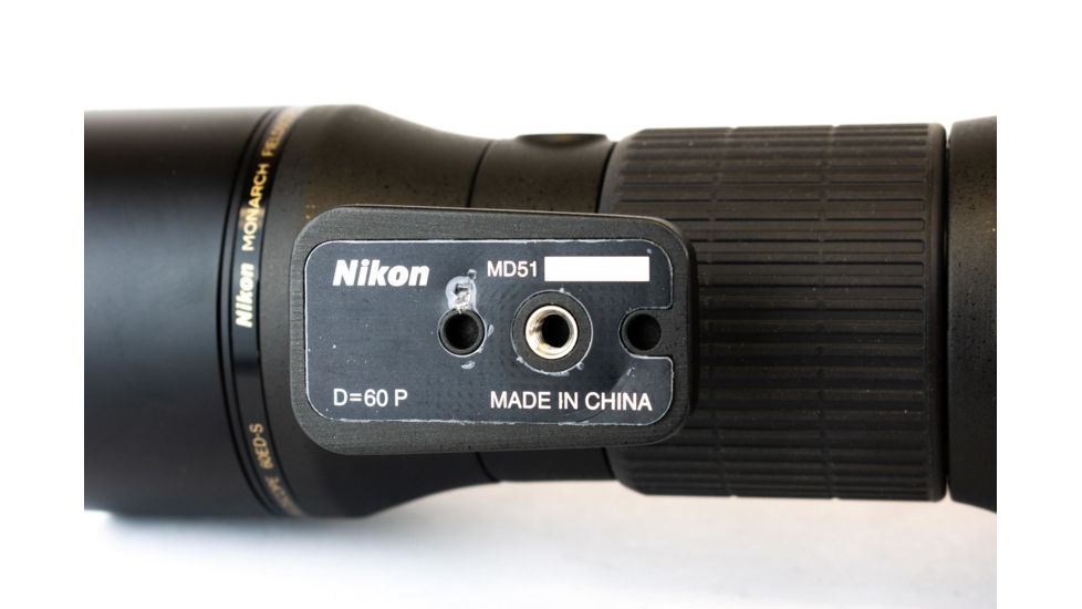 Nikon 16-48x60mm ED Straight Body Monarch Fieldscope 60ED-S, Black 16102