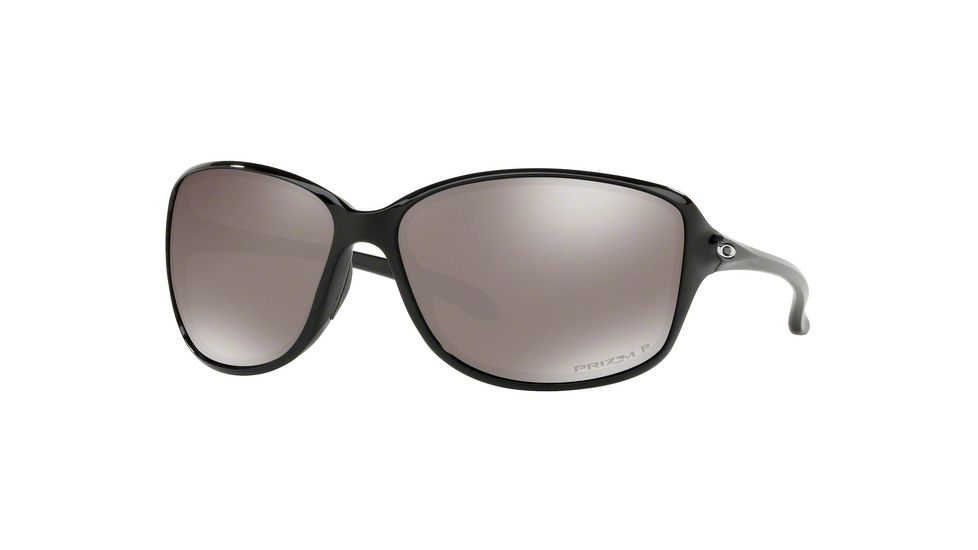 Oakley COHORT OO9301 Sunglasses 930108-61 - Polished Black Frame, Prizm Black Polarized Lenses