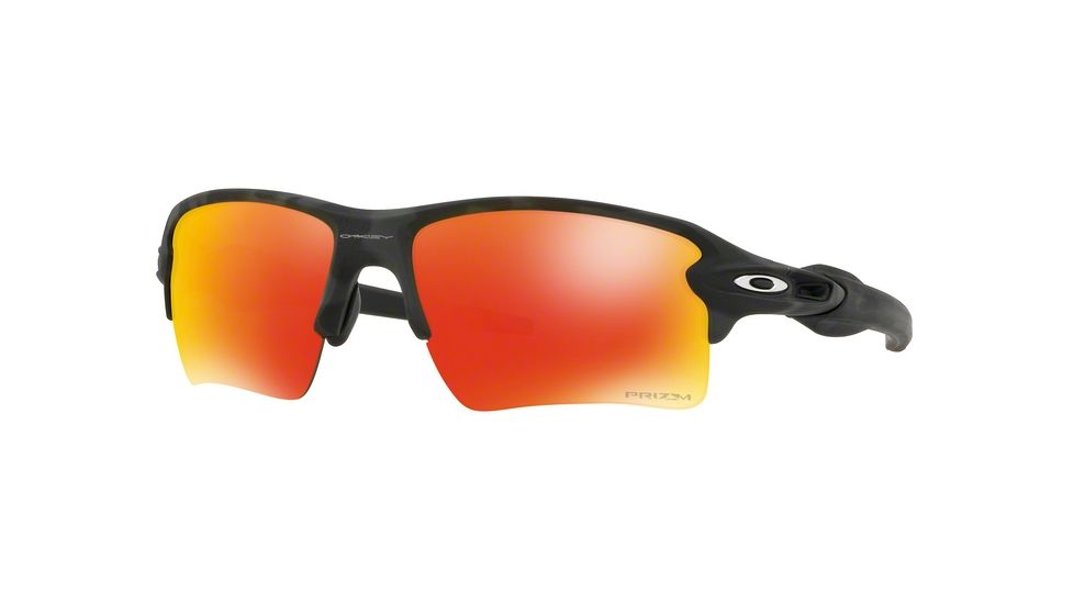 Oakley Flak 2.0 XL Sunglasses 918886-59 - Black/Camo Frame, Prizm Ruby Lenses