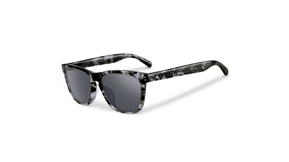Oakley Frogskins LX Mens Sunglasses, Grey Tortoise Frame, Black Iridium Lens OO2043-08