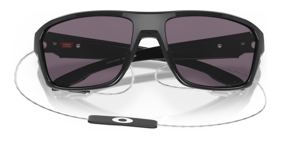 Oakley OO9416 Split Shot Sunglasses - Mens, Black Ink Frame, Prizm Grey Lens, 64, OO9416-941636-64