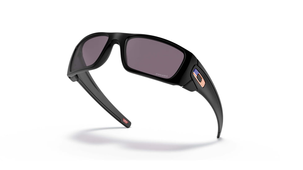 Oakley SI Fuel Cell Collection Sunglasses, Matte Black/USA Flag Frame, Prizm Gray Lens, OO9096-L560