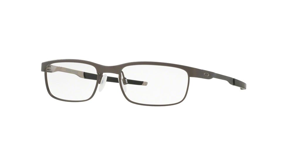 Oakley Steel Plate OX3222 Eyeglass Frames 322202-52 - Powder Pewter Frame