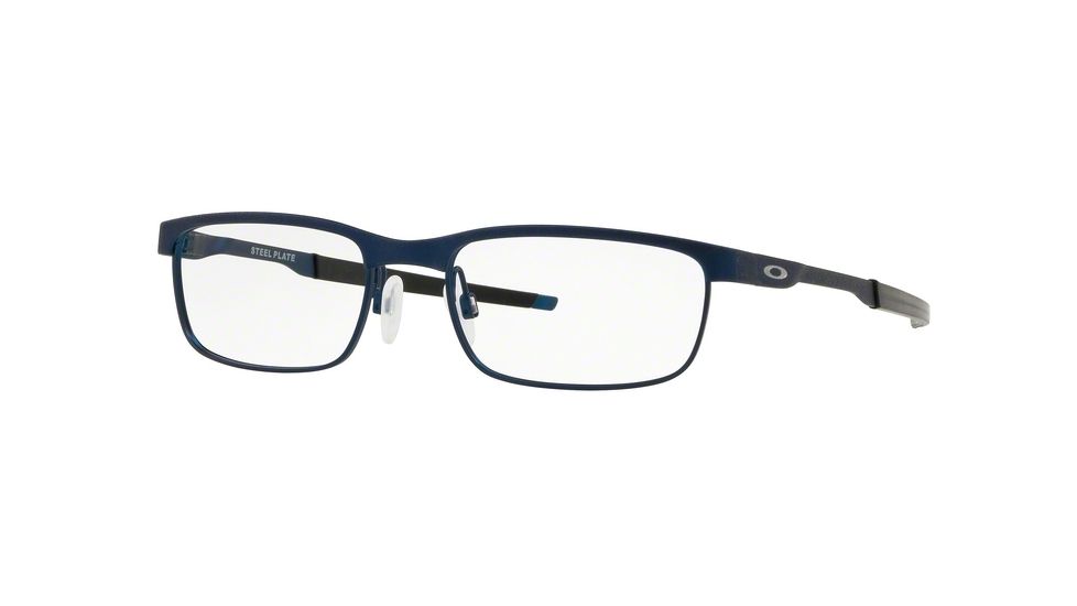Oakley Steel Plate OX3222 Eyeglass Frames 322203-56 - Powder Midnight