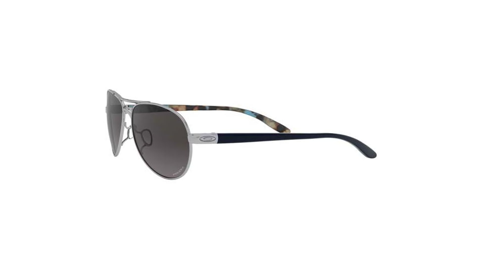 Oakley Tie Breaker OO4108 Sunglasses, Polished Chrome, 56, OO4108-410819-56