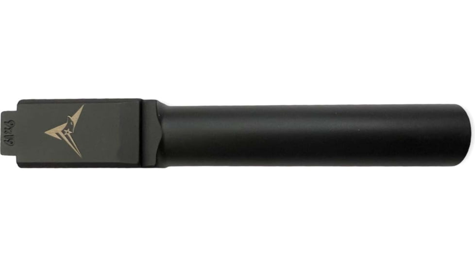 OPMOD Pistol Barrel, Glock G19 Gen 1-5, 1-10 Twist, Non-Threaded, Black Nitride Finish, 3019-BLK