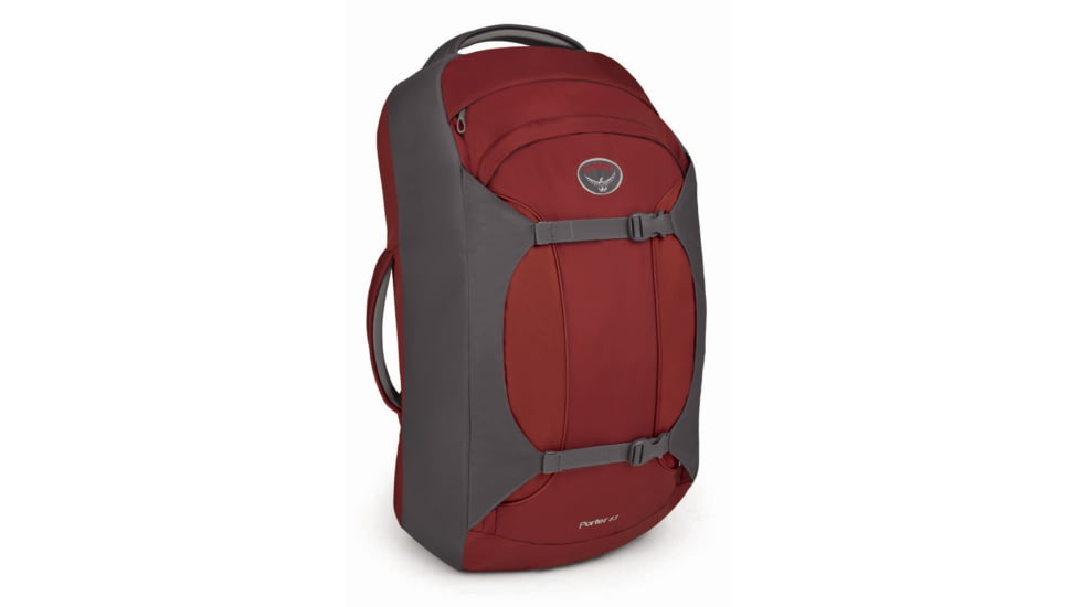 Osprey Porter 65 Gear Hauler Backpack, Salsa Red