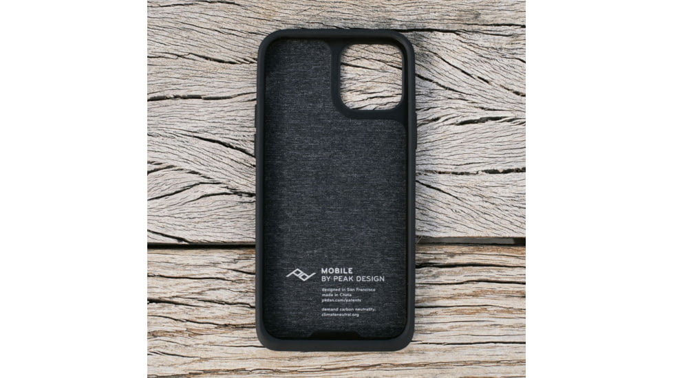 Peak Design Everyday Case, Charcoal, iPhone 11 Pro, M-MC-AB-CH-1
