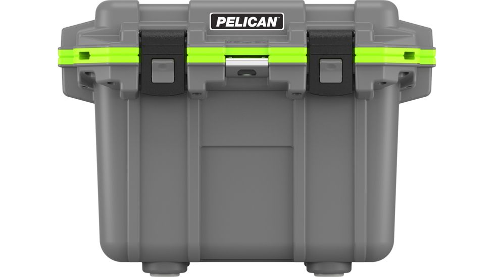 Pelican IM Elite Cooler, Gray/Green, 30 QT, 30Q-1-DKGRYEGRN
