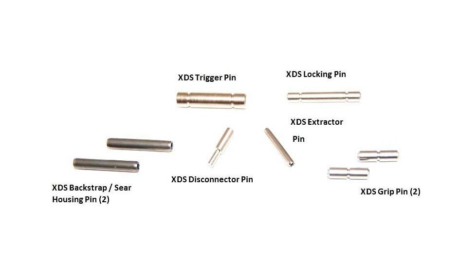 Powder River Precision Springfield XDS/XDSMod2 Stainless Steel Pin Sets