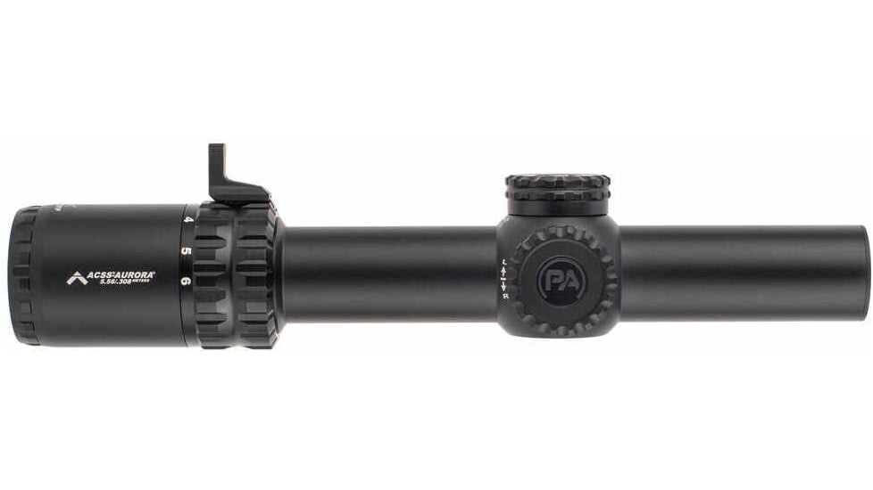 Primary Arms SLx 1-6x24mm Rifle Scope, 30mm Tube, Second Focal Plane, ACSS Aurora, Black, 610182