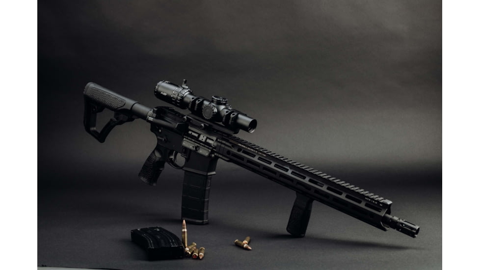 Primary Arms SLx 1-6x24mm Rifle Scope, 30mm Tube, Second Focal Plane, ACSS Nova Fiber Wire Reticle, Black, 610183