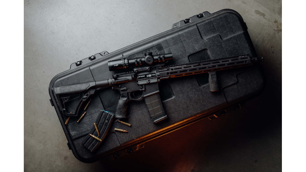 Primary Arms SLx 1-6x24mm Rifle Scope, 30mm Tube, Second Focal Plane, ACSS Nova Fiber Wire Reticle, Black, 610183