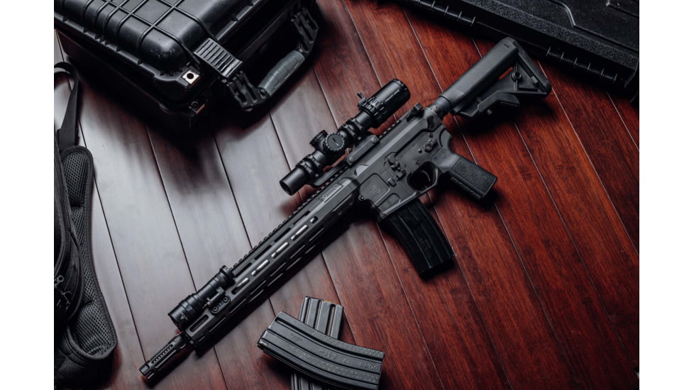 Primary Arms SLx 1-6x24mm Rifle Scope, 30mm Tube, Second Focal Plane, ACSS Nova Fiber Wire Reticle, Black, 610183