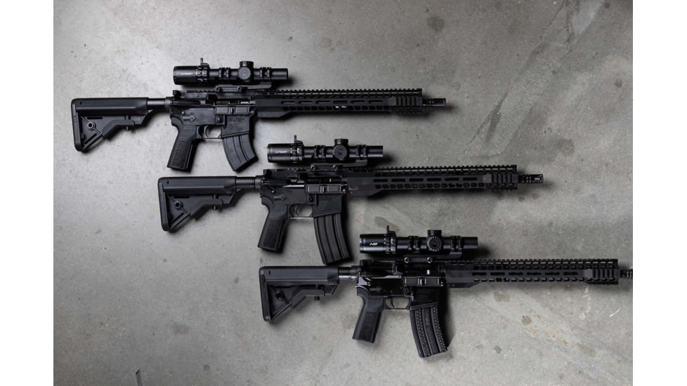 Primary Arms SLx 1-6x24mm Rifle Scope, 30mm Tube, Second Focal Plane, ACSS Nova Fiber Wire Reticle, Black, 610183